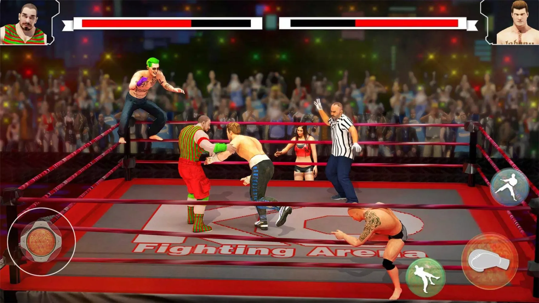 Beat Em Up Wrestling Game应用截图