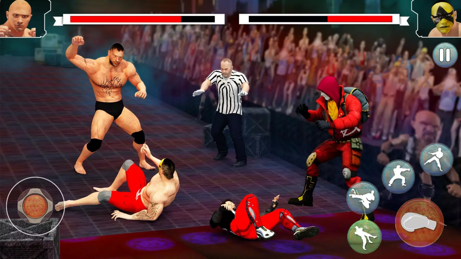 Beat Em Up Wrestling Game应用截图