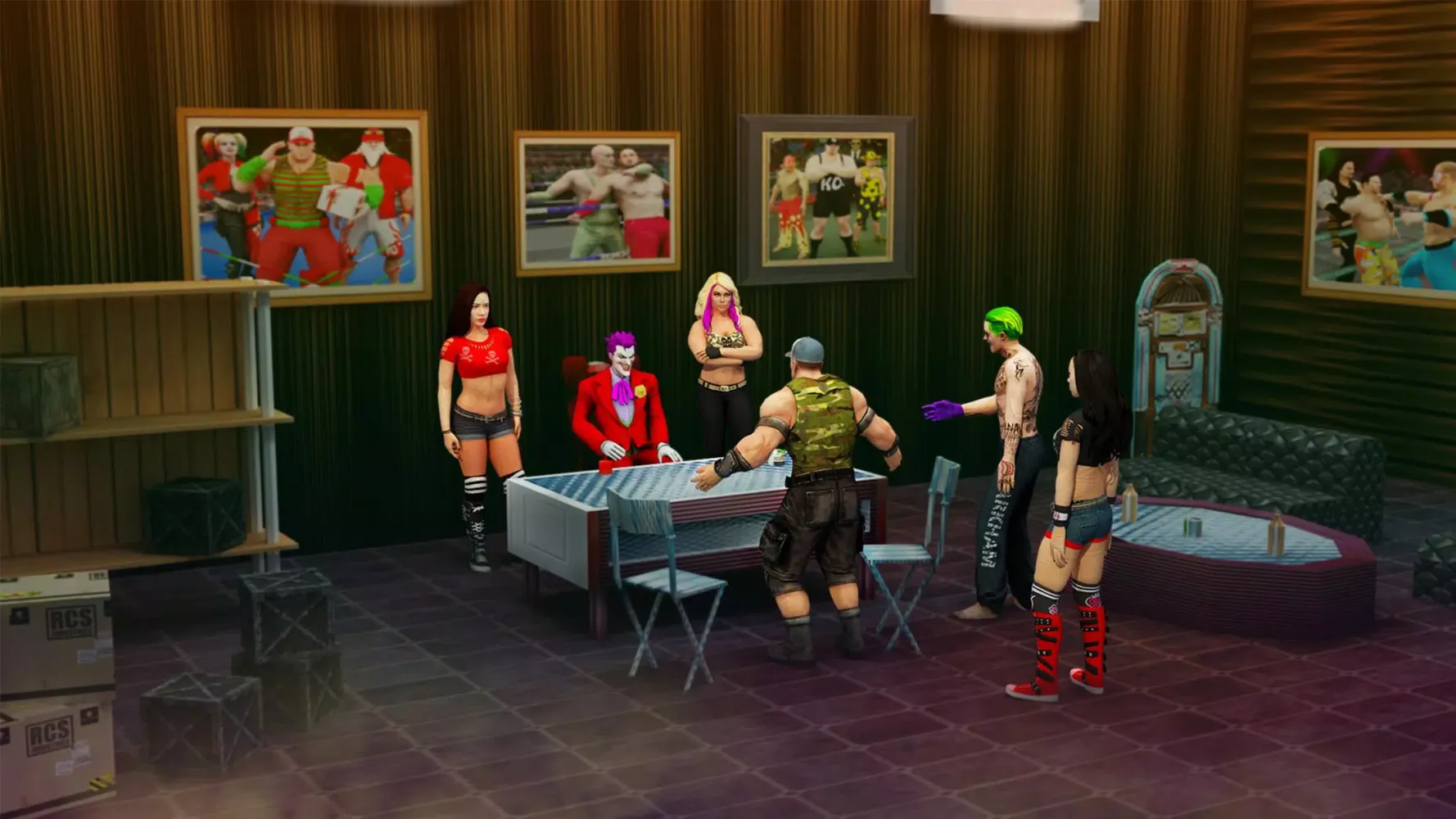 Beat Em Up Wrestling Game应用截图
