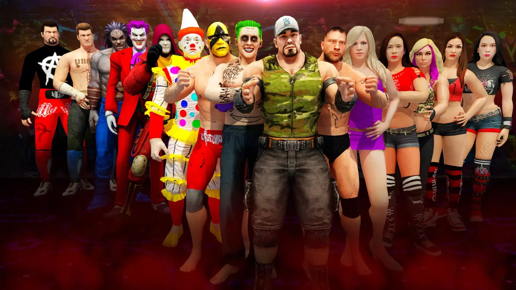 Beat Em Up Wrestling Game应用截图