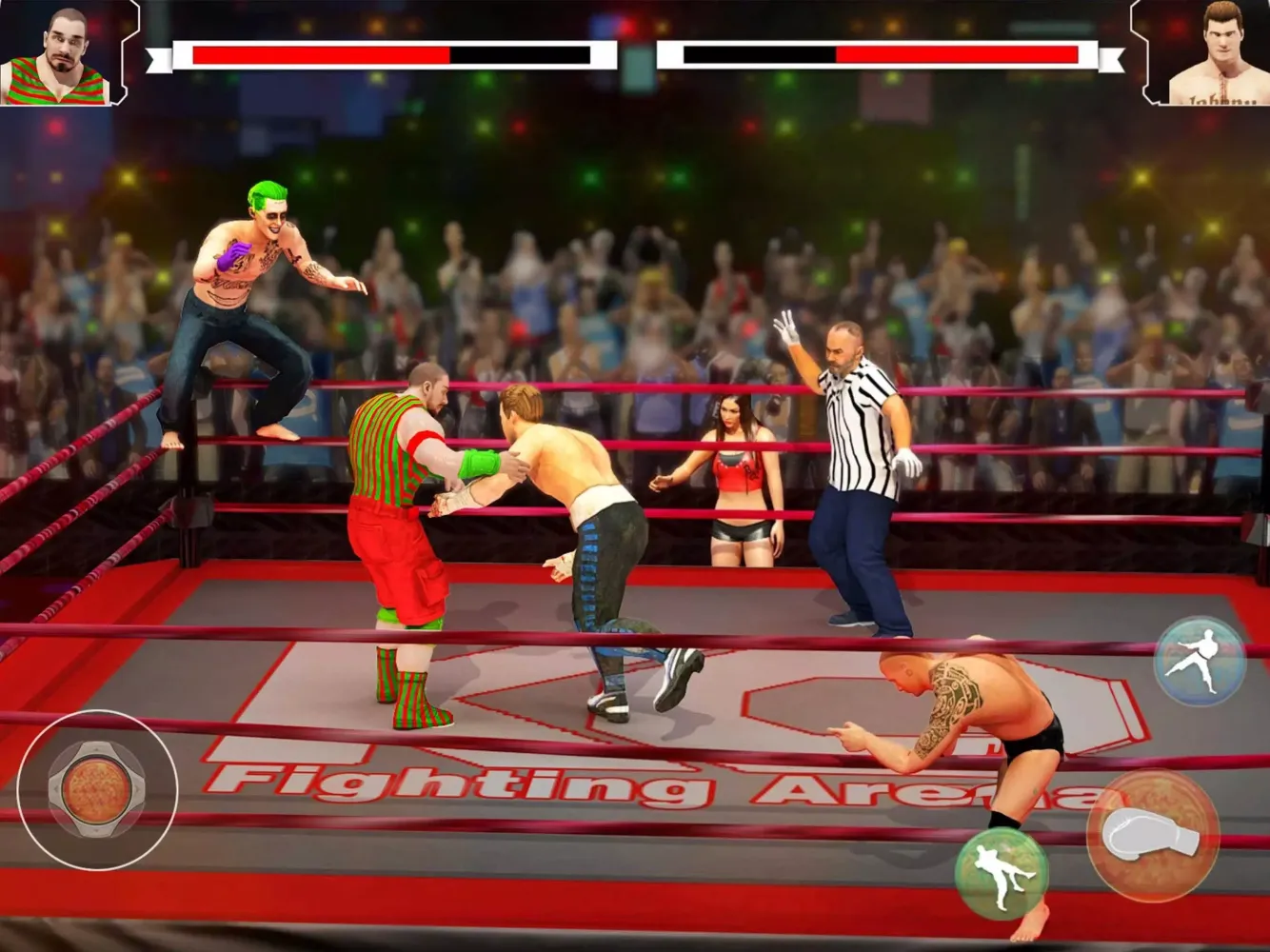 Beat Em Up Wrestling Game应用截图