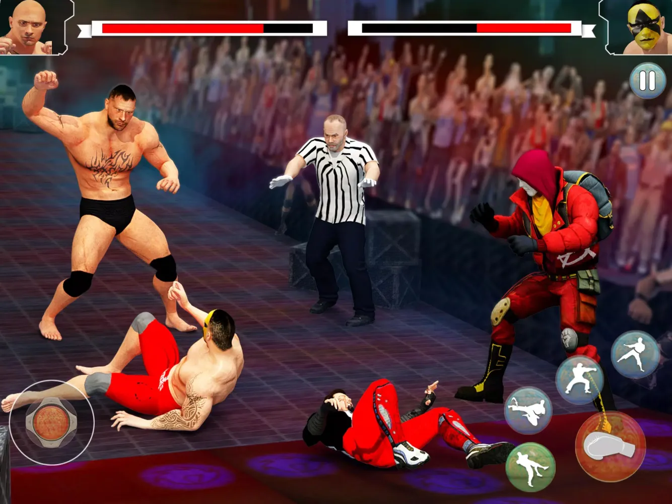 Beat Em Up Wrestling Game应用截图
