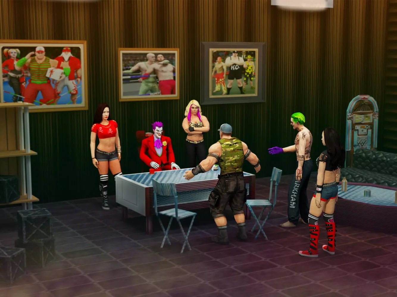 Beat Em Up Wrestling Game应用截图