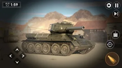 War of Tanks World Battle Game স্ক্রিনশট
