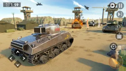 War of Tanks World Battle Game স্ক্রিনশট