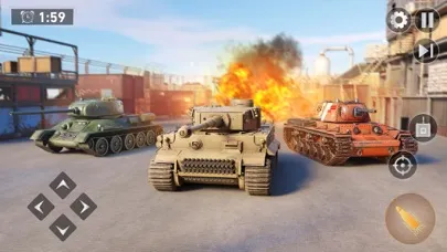 War of Tanks World Battle Game স্ক্রিনশট
