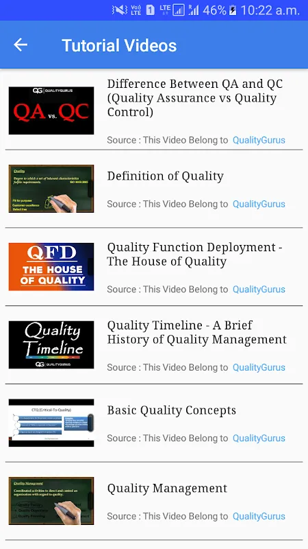 Quality Control Engineering Screenshots