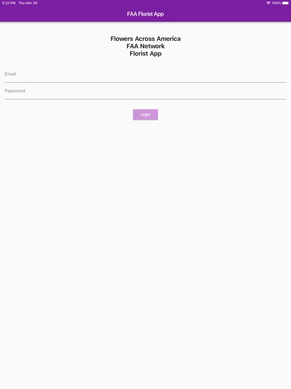 Capturas de pantalla de FAA Network Florist App iPad 