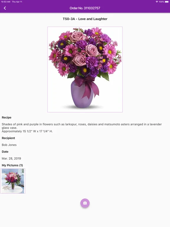 Capturas de pantalla de FAA Network Florist App iPad 