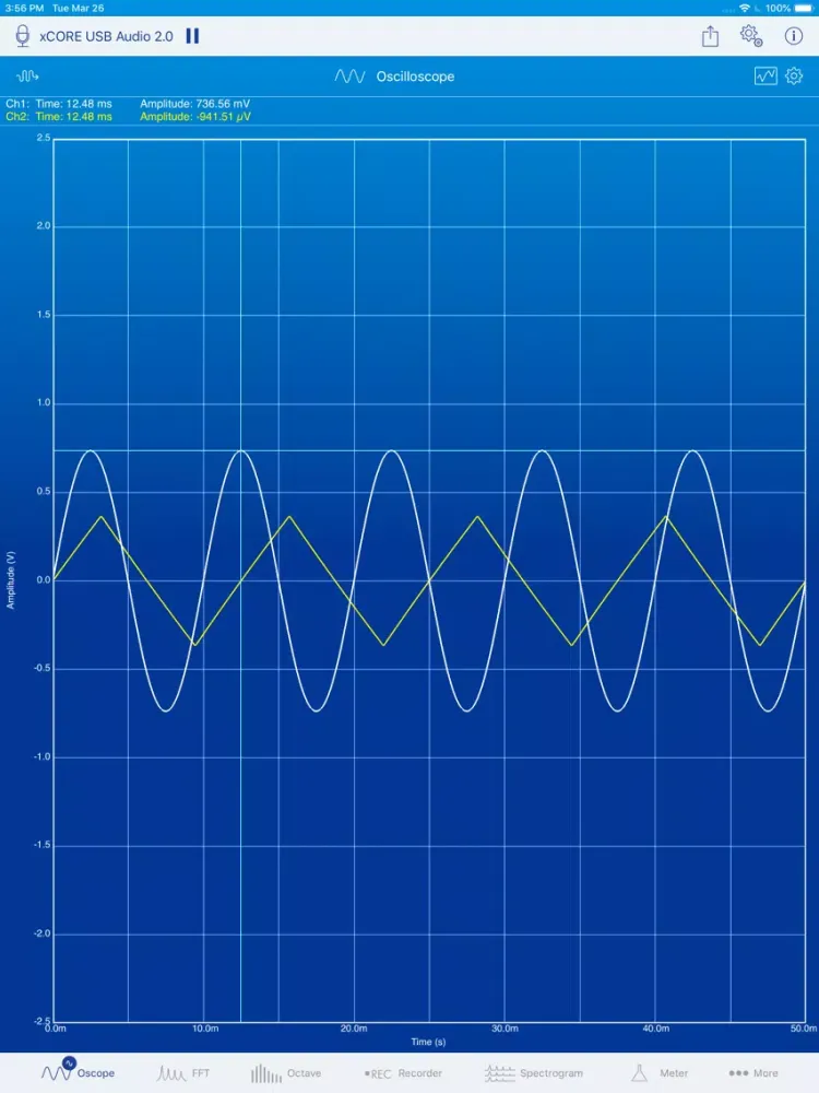 SignalScope Advanced 2018 iPad  Ekran Görüntüleri
