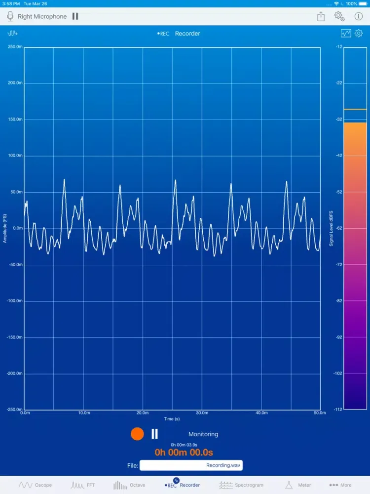 SignalScope Advanced 2018 iPad  Ekran Görüntüleri