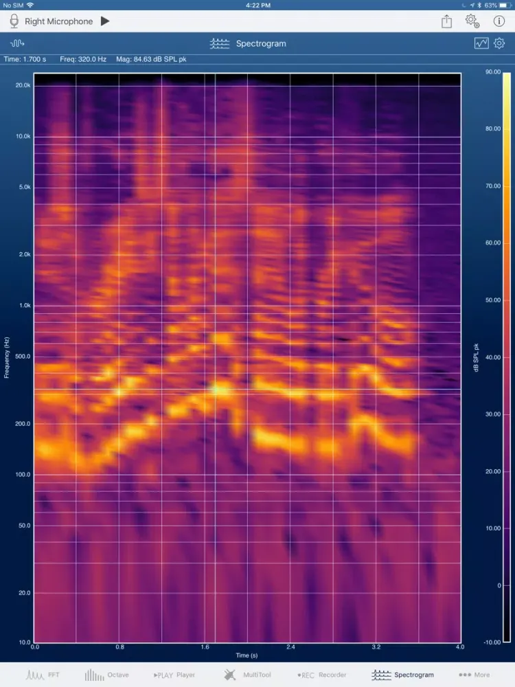 SignalScope Pro 2018 iPad 应用截图