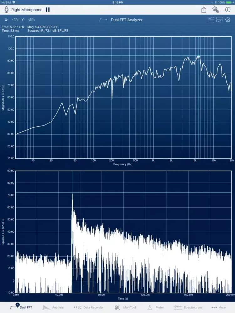 SignalScope Pro 2018 iPad 应用截图