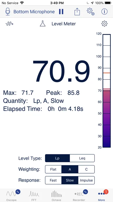 SignalScope Advanced 2020 স্ক্রিনশট