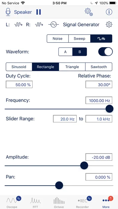SignalScope Advanced 2020 স্ক্রিনশট