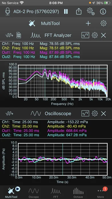 SignalScope Pro 2022 스크린샷