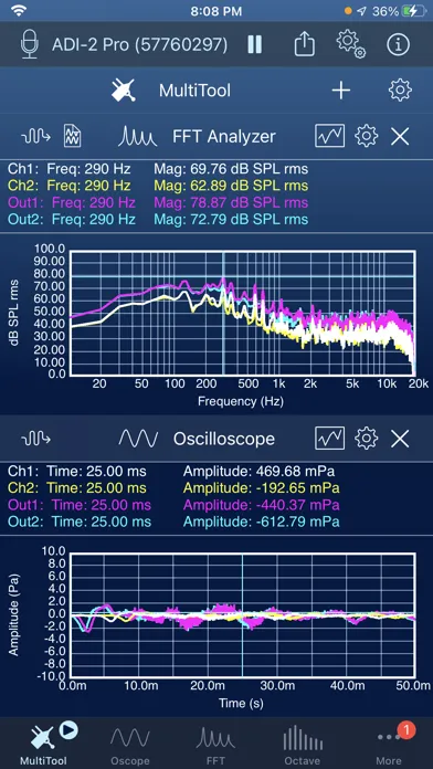SignalScope Pro 2022 스크린샷