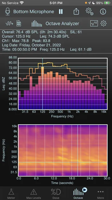 SoundMeter Pro 2022 Screenshots