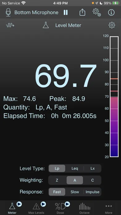 SoundMeter Pro 2022 Screenshots