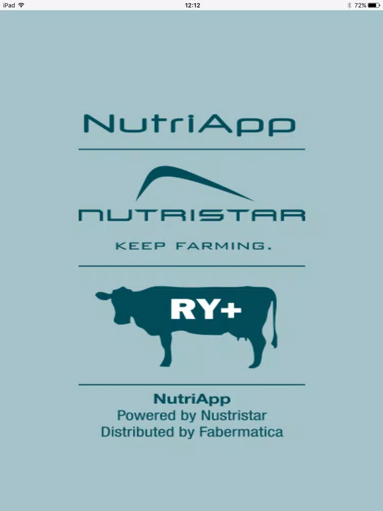 NutriApp iPad  스크린샷