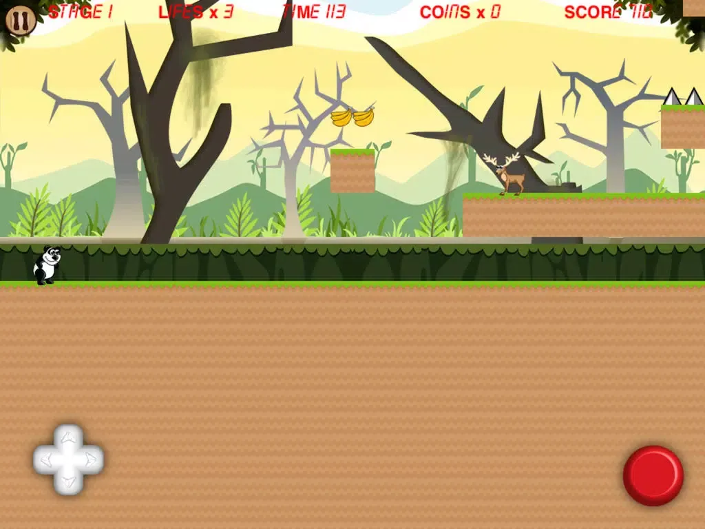 Screenshot di A Big Brother's Panda in a Jungle Cruise - Don't Look Back or You're Dead Free iPad 