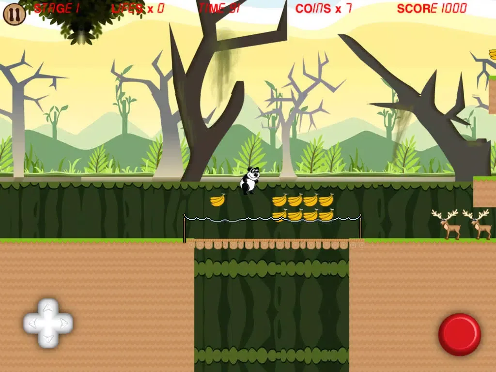 Screenshot di A Big Brother's Panda in a Jungle Cruise - Don't Look Back or You're Dead Free iPad 