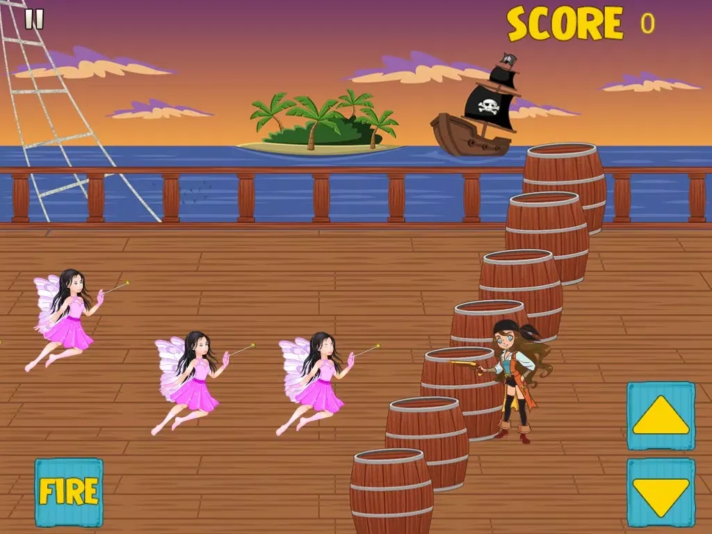 Скриншоты A Criminal Pirate Fairy Shooting Pixie Fairies to Death Free iPad 
