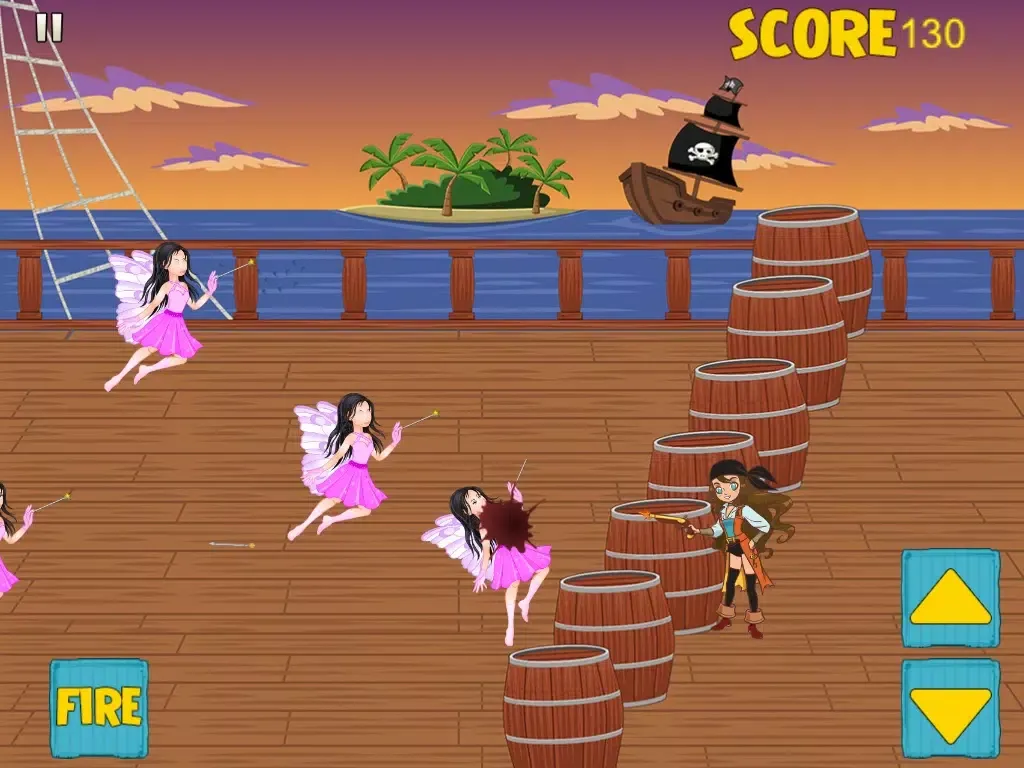 Скриншоты A Criminal Pirate Fairy Shooting Pixie Fairies to Death Free iPad 
