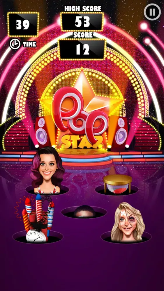 Скриншоты Whack a Popstar