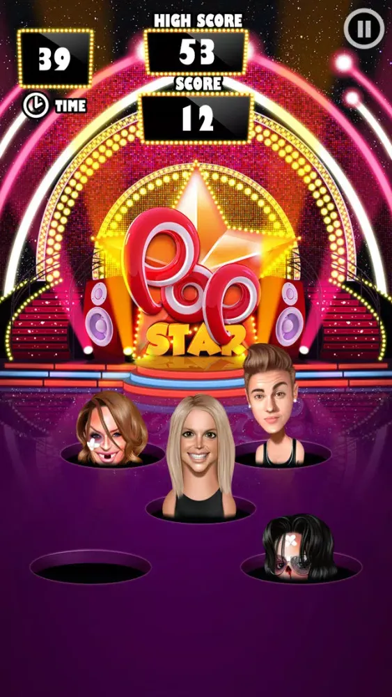 Скриншоты Whack a Popstar
