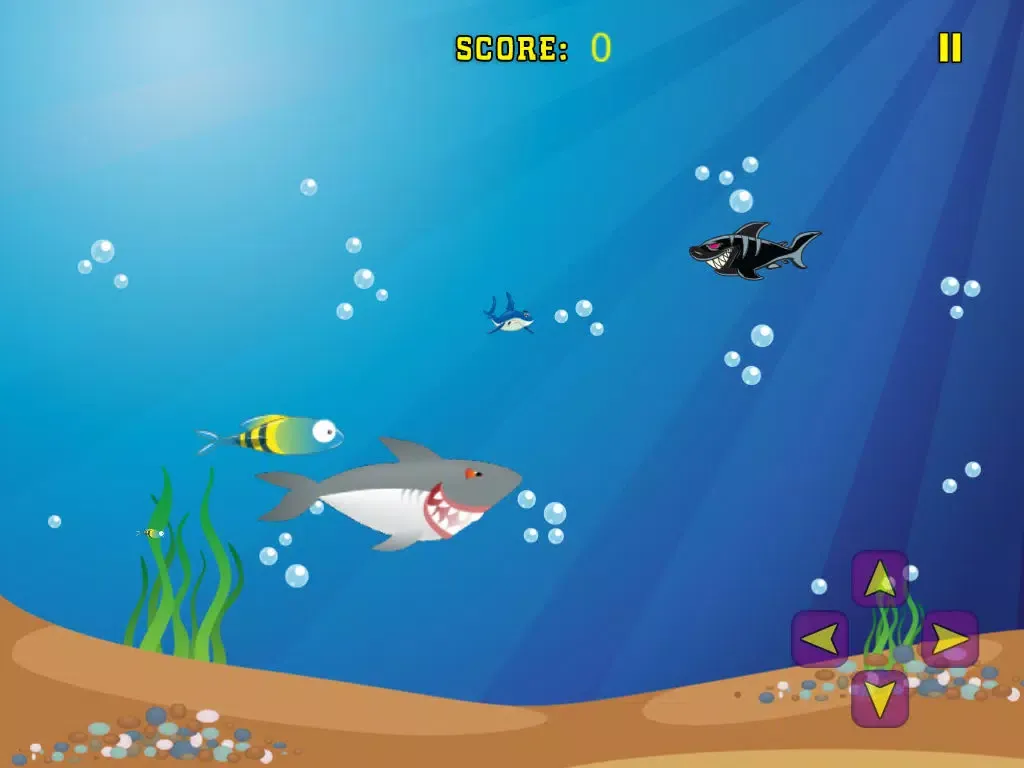 Tangkapan layar Shark Frenzy - Free iPad 