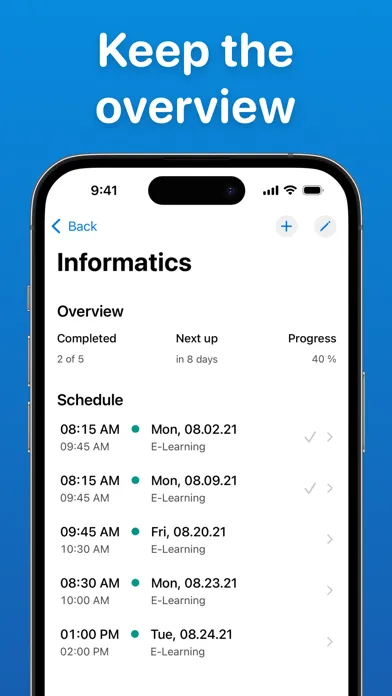 Timetable++ | School Planner 스크린샷