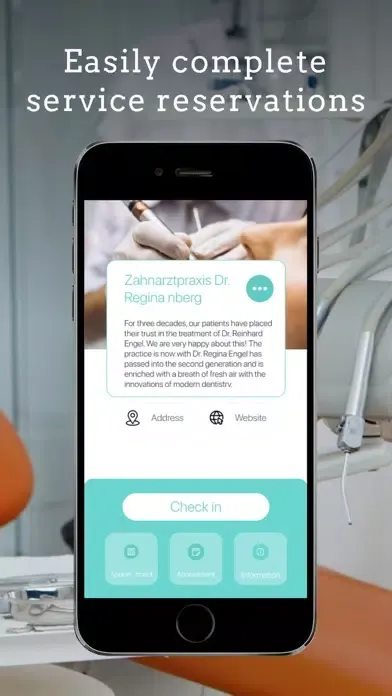 Zrzuty ekranu Zahnarztpraxis Dr Regina Engel