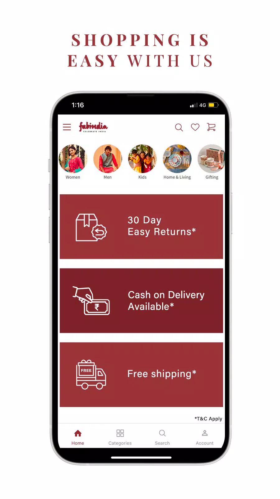 Fabindia Screenshots