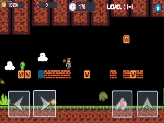 Capturas de tela do Super Fabino's Adventure iPad 