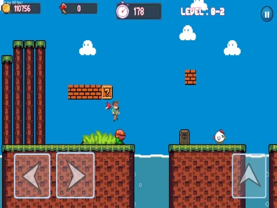 Capturas de tela do Super Fabino's Adventure iPad 