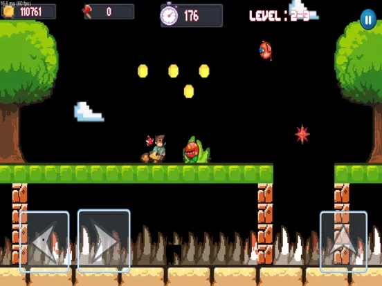 Capturas de tela do Super Fabino's Adventure iPad 