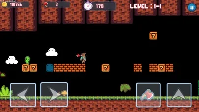 Capturas de tela do Super Fabino's Adventure