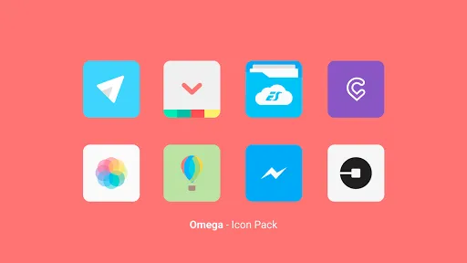 Omega - Icon Pack Screenshots