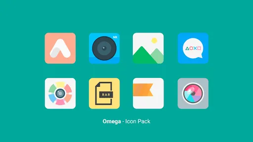 Omega - Icon Pack Screenshots