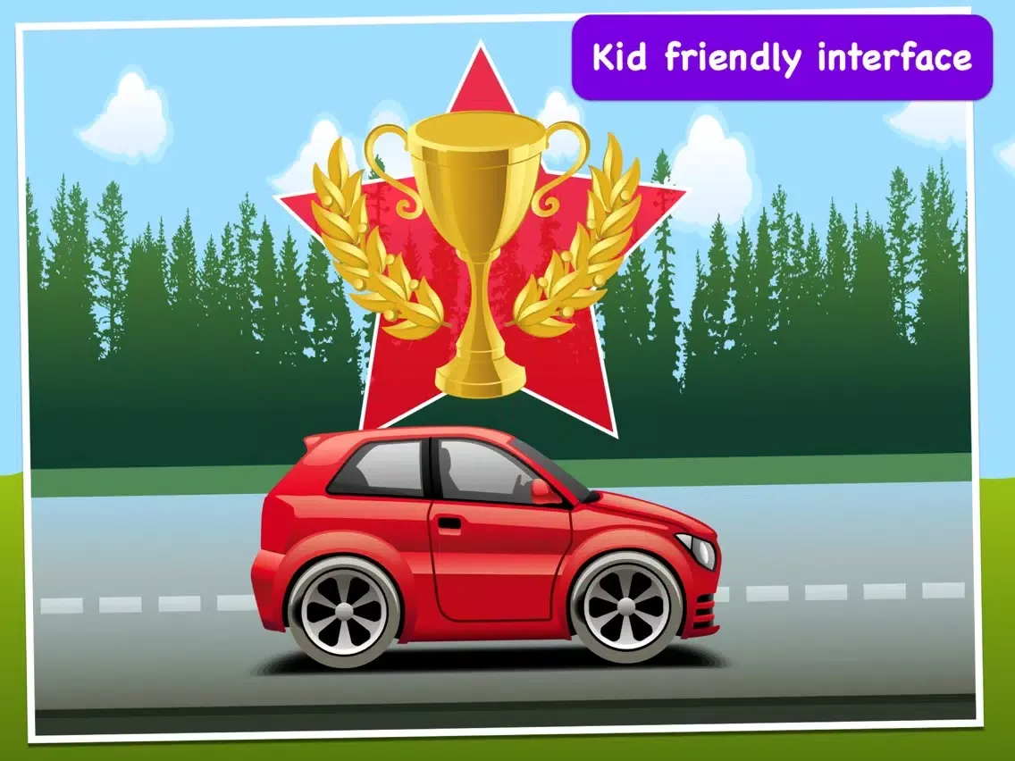 Capturas de tela do Baby Race - build a car and take a ride! iPad 
