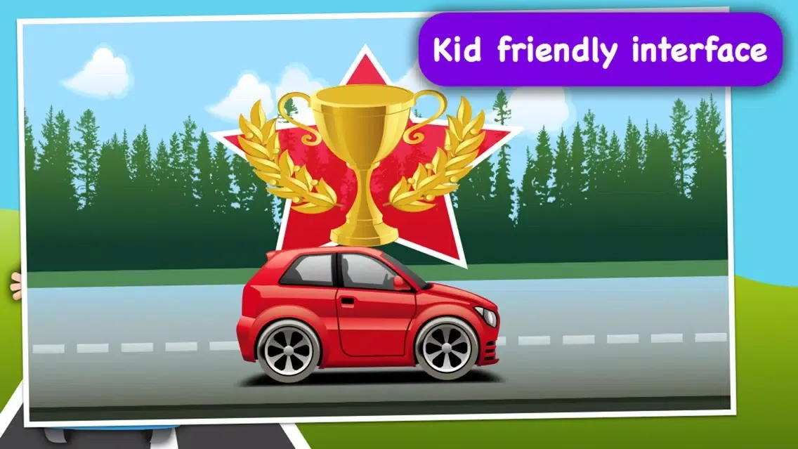 Capturas de tela do Baby Race - build a car and take a ride!