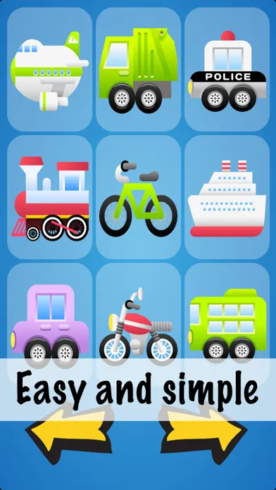 Tangkapan skrin Vehicle Sounds for babies