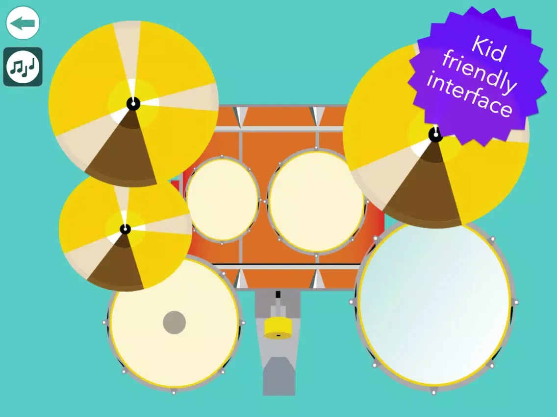 تصاویر Musical Instruments for Babies - Simple music playing iPad 