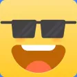 Emoticon stickers set