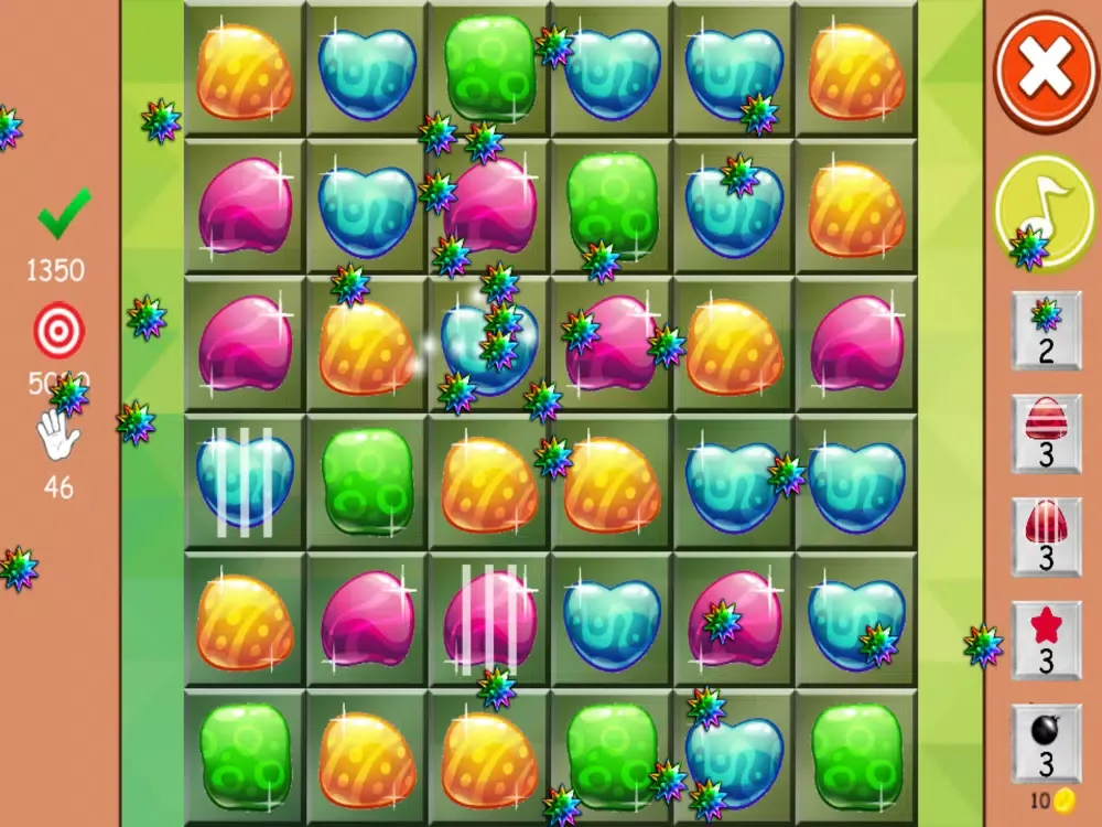 Captures d'écran de Candy Jewels - Mystic Beauty and Crush Rush iPad 