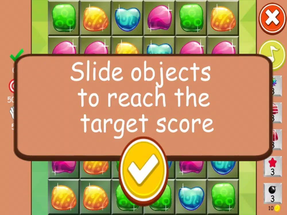 Captures d'écran de Candy Jewels - Mystic Beauty and Crush Rush iPad 