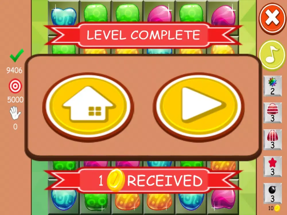 Captures d'écran de Candy Jewels - Mystic Beauty and Crush Rush iPad 
