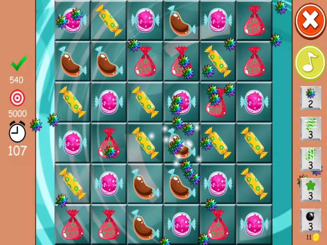 Glossy Candies - Glorious Tasty iPad  سکرین شاٹس