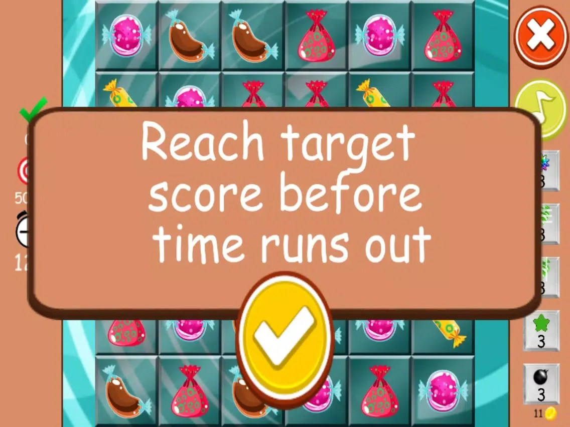 Glossy Candies - Glorious Tasty iPad  سکرین شاٹس